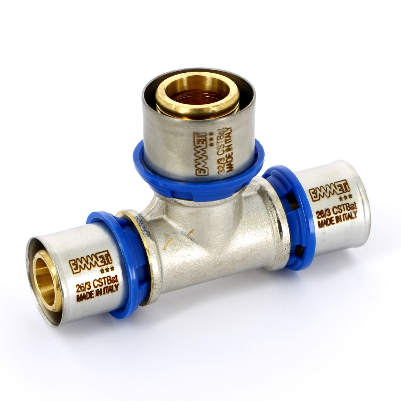 Тройник пресс EMMETI 32х26х32 28101506