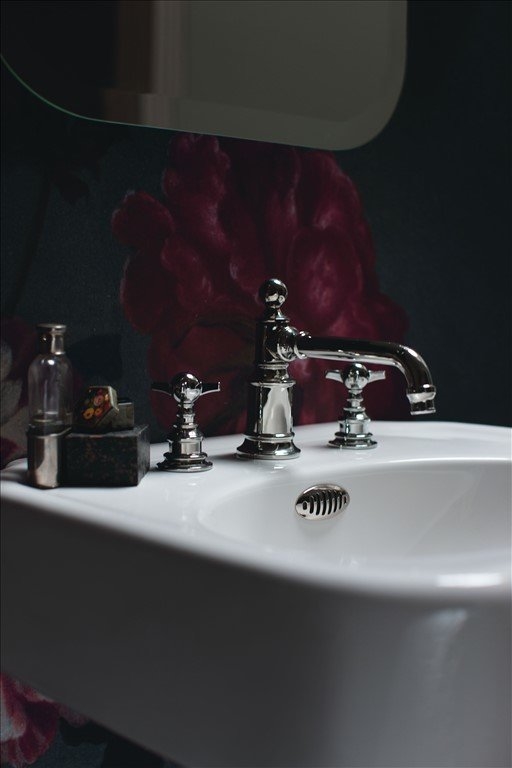 Раковина 600мм с тумбой, цвет песочный Arcade Burlington ARC600 1TH, ARC9C - Вид №5