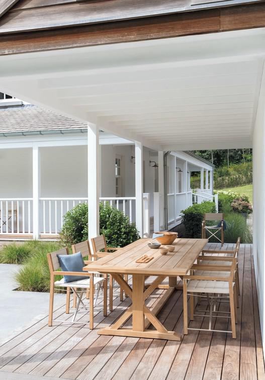 MNST1236 Обеденный стол teak 265см x 107,5см Manutti Livorno - Вид №1