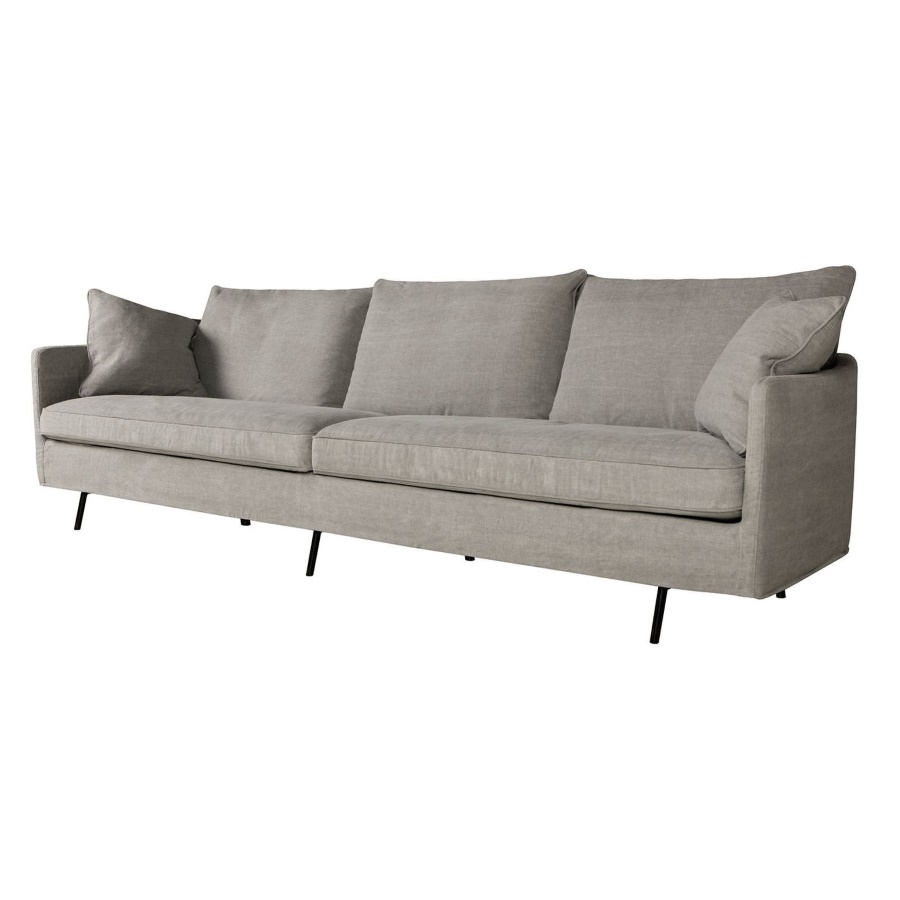 Диван Julia, четырехместный, светло-серый Sits S1274 - Вид №3