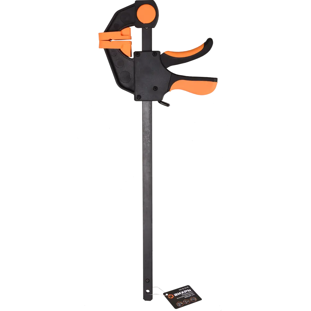 Струбцина быстрозажимная ВИХРЬ с пистолетной рукоятью 300 мм 89395511 STLM-1444962 - Вид №3