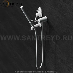 Душевая система FEZ для ванны белая матовая