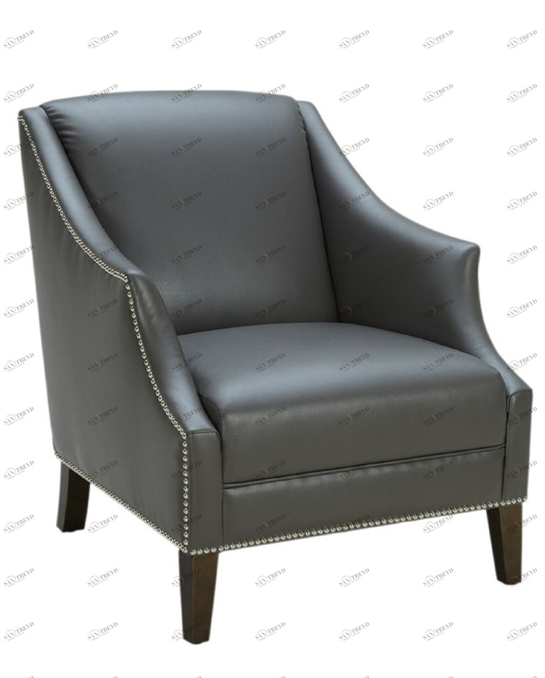 Кресло Skinny серое ICON DESIGNE ДИЗАЙНЕРСКИЕ 178034 Серый 