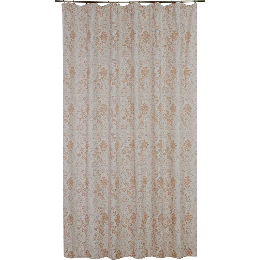 Штора на ленте Элиза 200x260 см цвет коричнево-бежевый MIAMOZA STLM-2012580