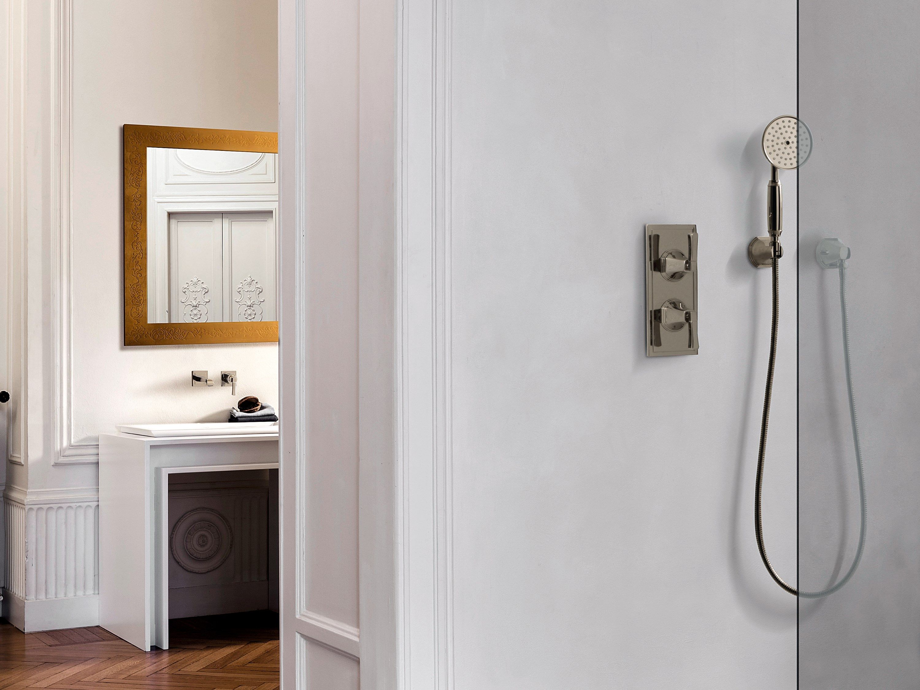 Встраиваемый термостатический с переключателем на 2 выхода Graff тонкость ARCH-00100258 - Вид №2