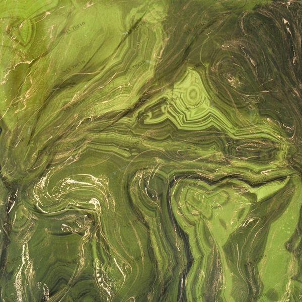 Арт-панель на холсте Alex Turco Minerals Green Fractions GREENFRACTIONS