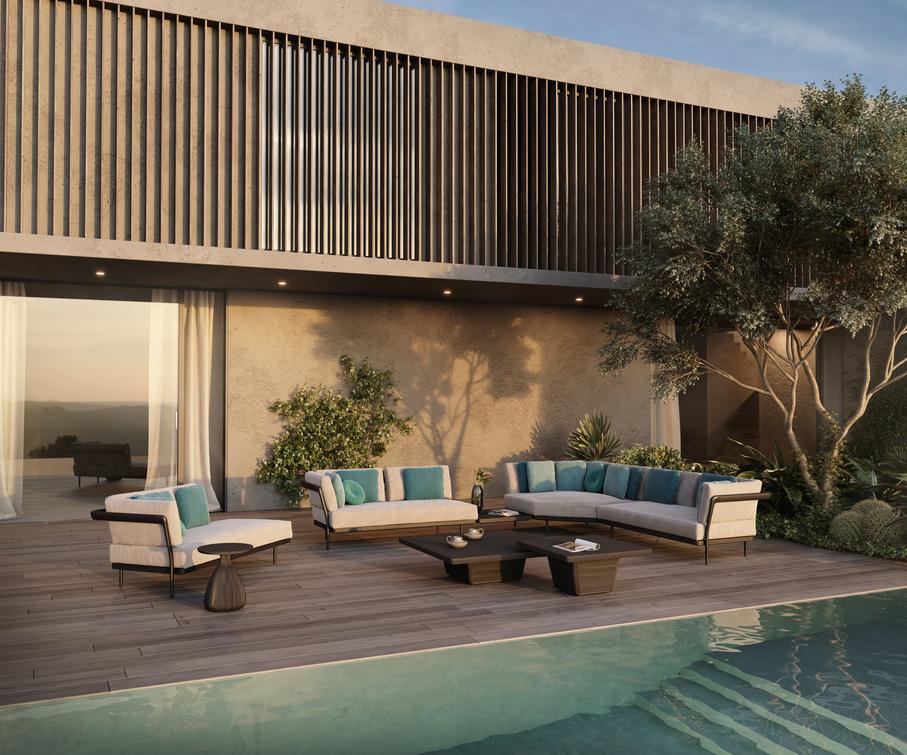 Concept 5 кремень teak Manutti Flex MNST533 - Вид №7