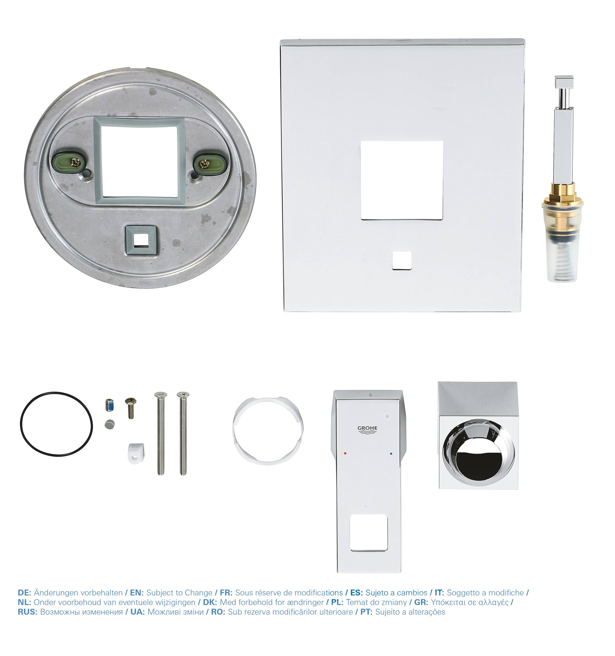 19896000 Смеситель для ванны Grohe хром  - Вид №1