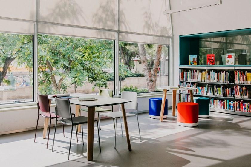 ENEA Стул штабелируемый тканевый с обивкой Ema sun-id-1352619 - Вид №3