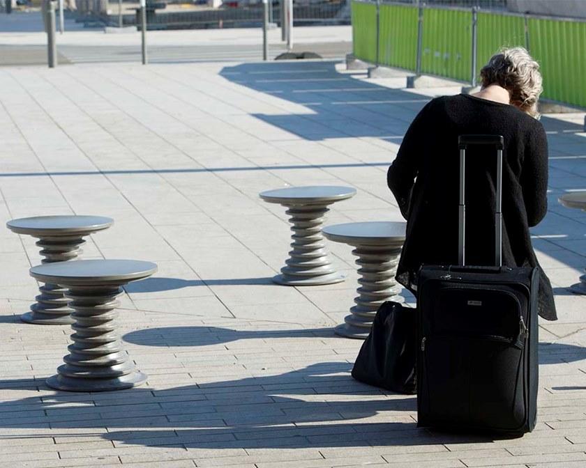 GHM-ECLATEC Стул из металла Bell'ora sun-id-1450899 - Вид №1