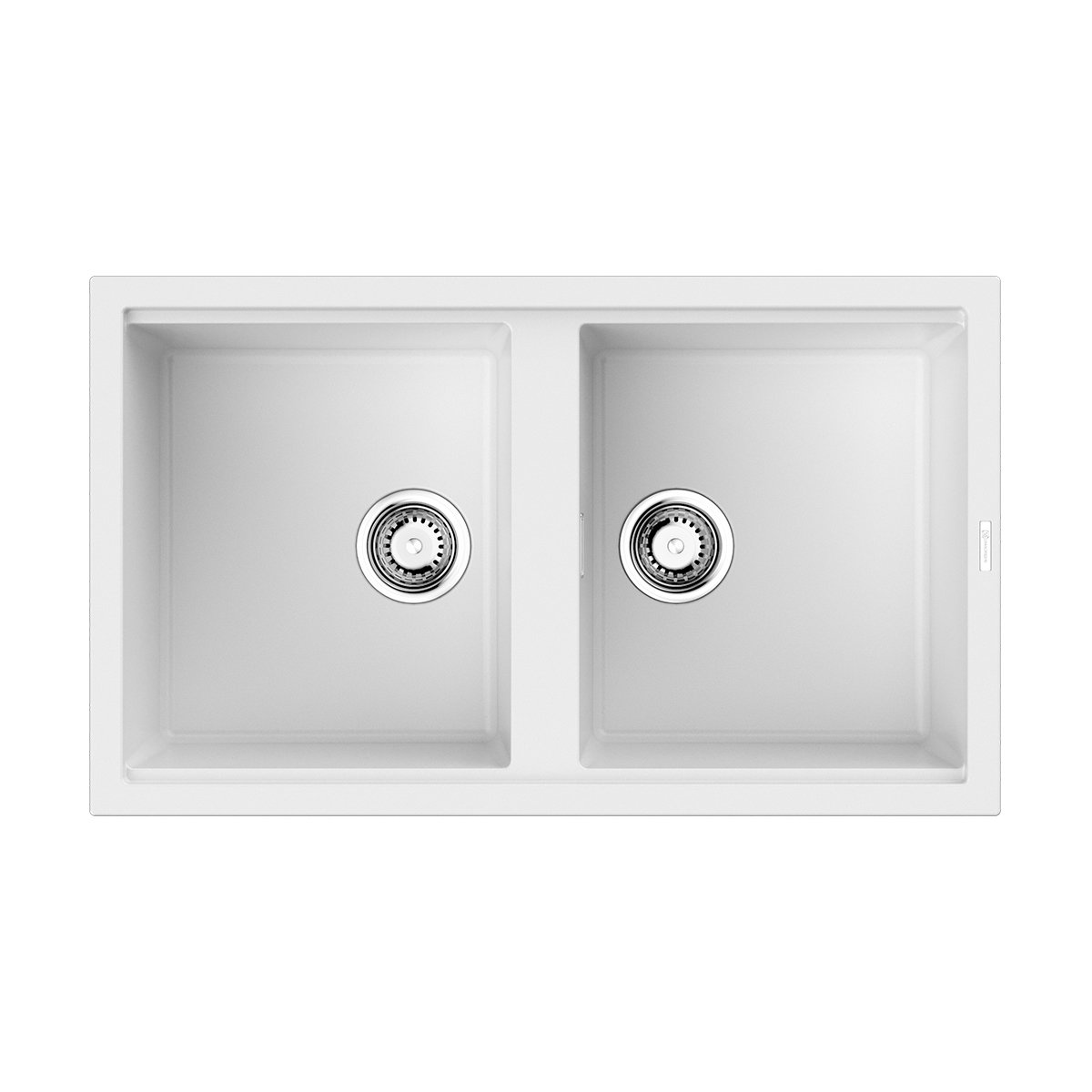 Кухонная мойка Kitagawa 86-2 WH OMOIKIRI 4993806