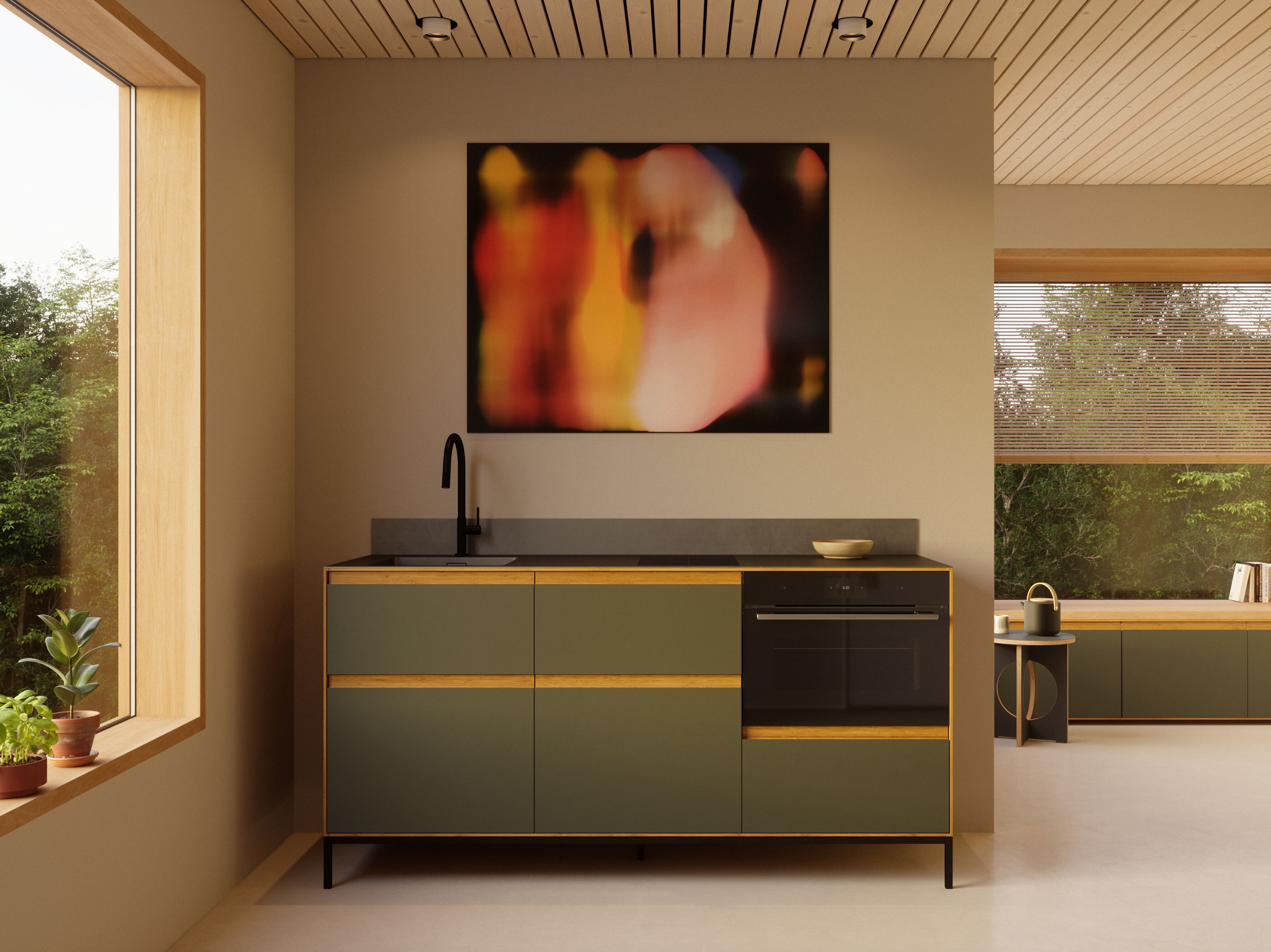 Встроенная кухня Neuvermoebelt TINY KITCHEN "OFFICE" ARCH-00006934