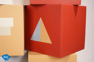 Квадратный пуф из пены QM