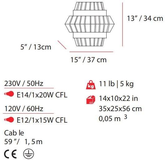 UTU Soulful Lighting Аппликация на стали Comb Santreyd sun-id-1370076 - Вид №3