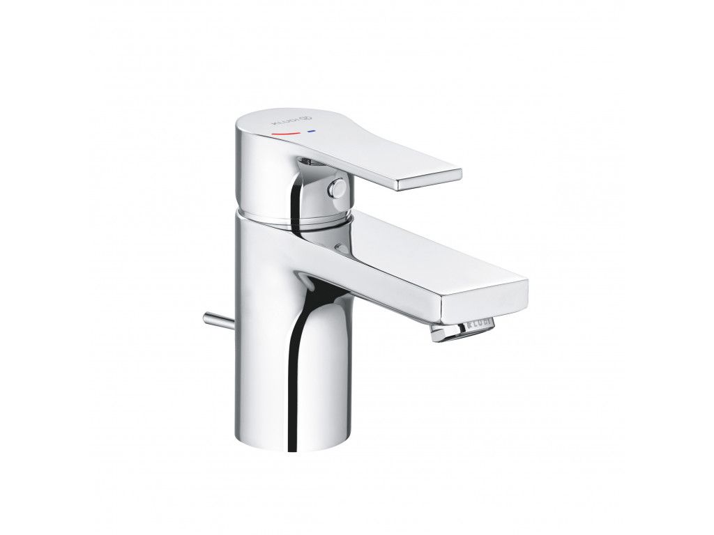 482630565 однорычажный смеситель на умывальник 75 DN 15 KLUDI ZENTA SL хром 