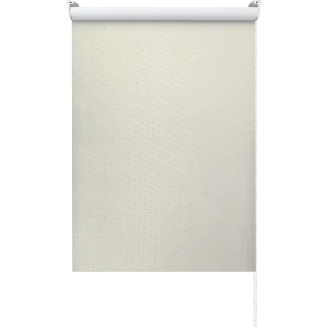 Штора рулонная блэкаут Ромб 80x160 см бежевая