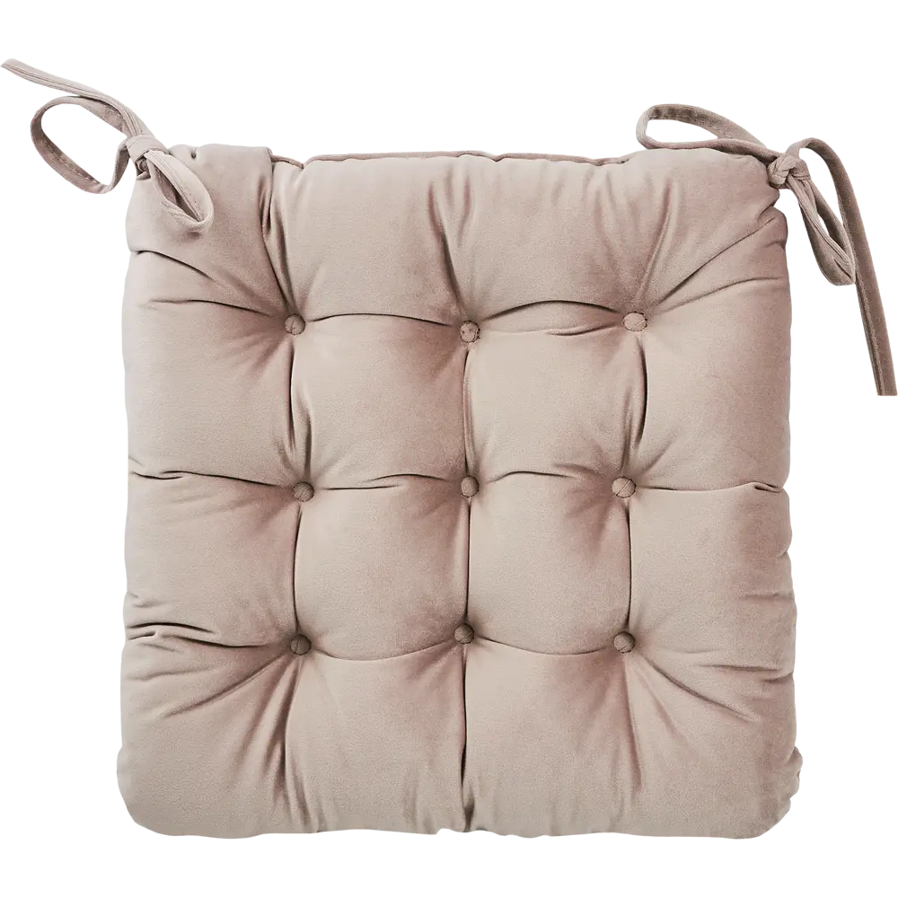 Linen Way Подушка для стула Fossil 4 серо-розовая 40х36 см 89337716 STLM-1564218