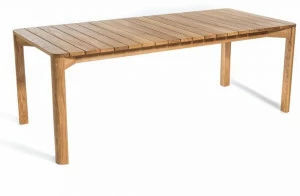 Skargaarden Прямоугольный садовый стол из тика Korsö