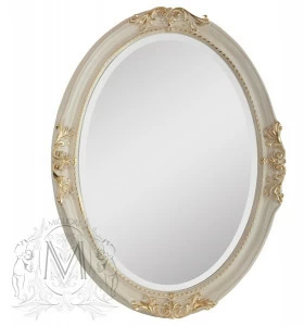 Зеркало MIGLIORE Complementi ML.COM-70.503.AV.DO - белое золото