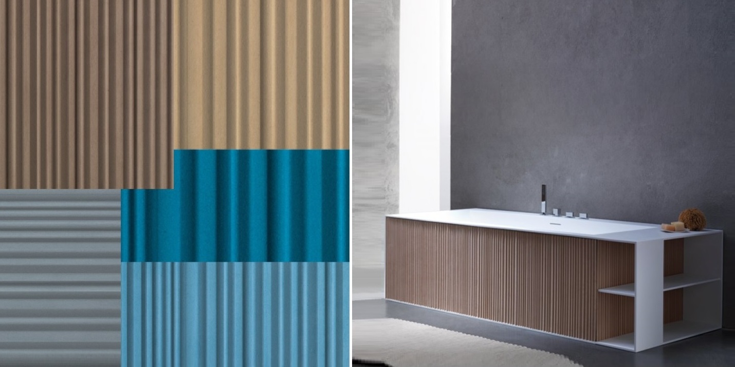 Ванна напольная с гидромассажем и панелями Veer 210 см Karolitalia VEERRULEGM210X90 - Вид №4