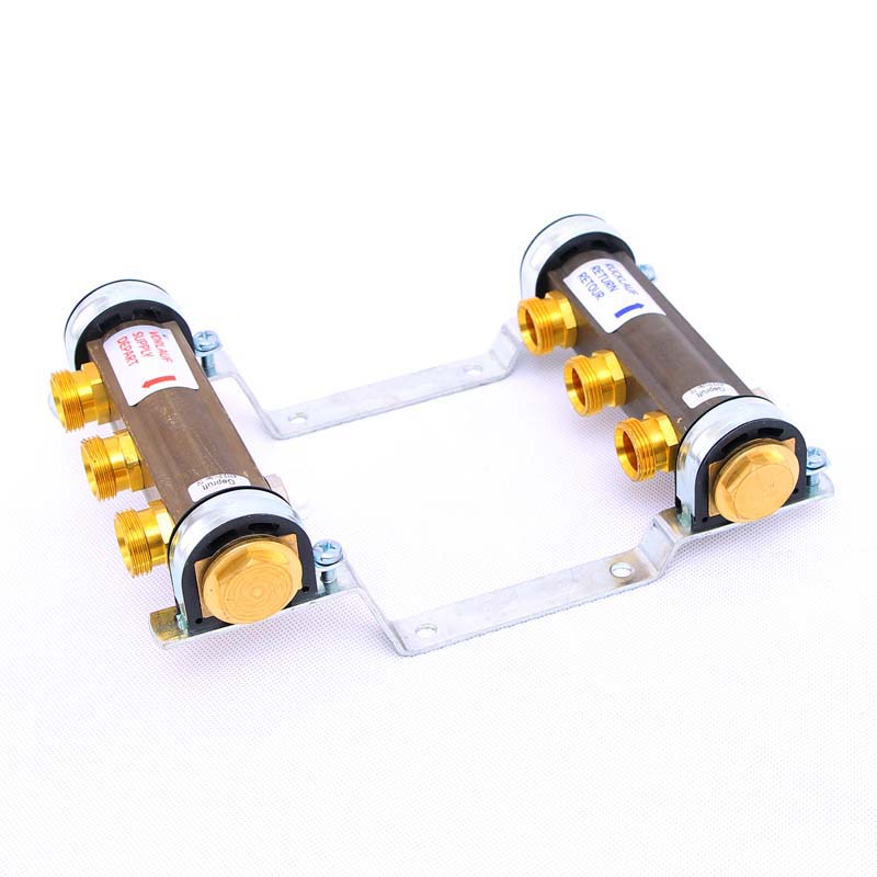 Нерегулируемая коллекторная группа HKV/A WATTS Ind 1"x3/4"ЕК 3 выхода 10004540 - Вид №2