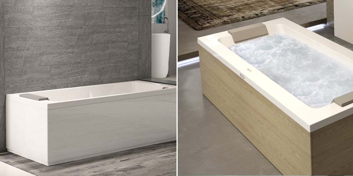 Ванна с гидромассажем "TOP AQS" Sharp 70 без панелей SHA-1006-2600 Dx Jacuzzi SHA10062600DX - Вид №3