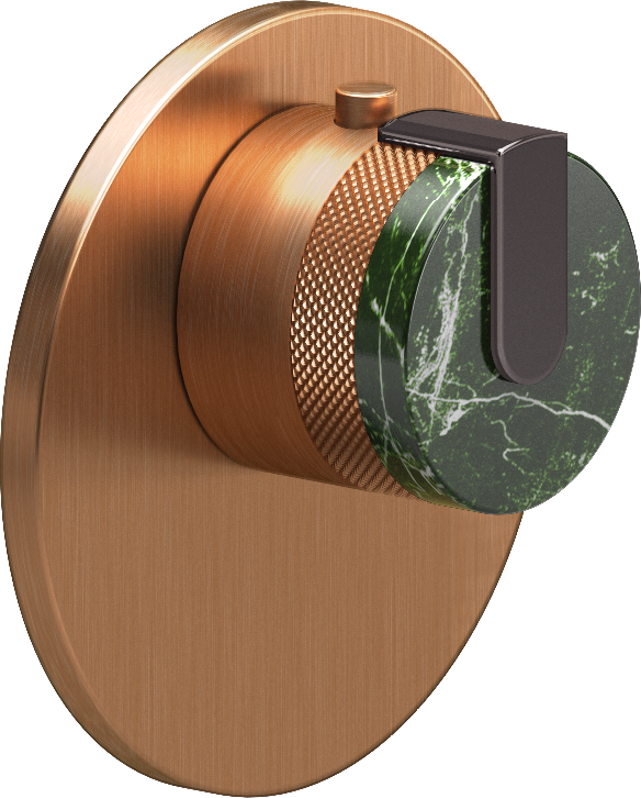 E-8027-R2MGE-L1OX-BRG-T Термостатический переключатель 3/4-Внешняя часть GRAFF MOD+