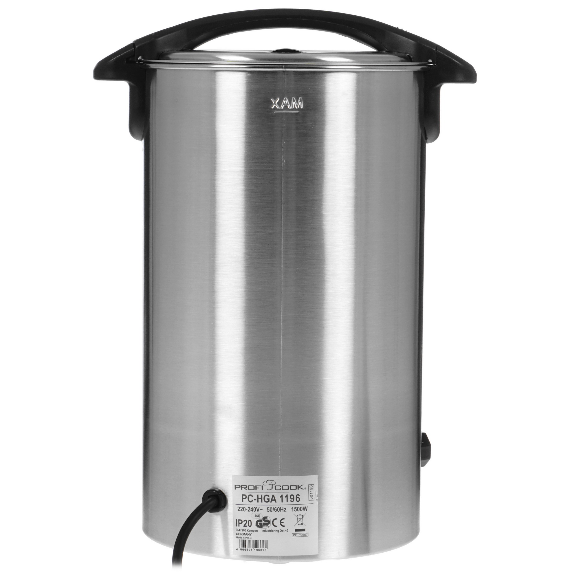 8194251 Термопот Profi Cook PC-HGA 1196 серебристый ProfiCook STDN-0043155 - Вид №8