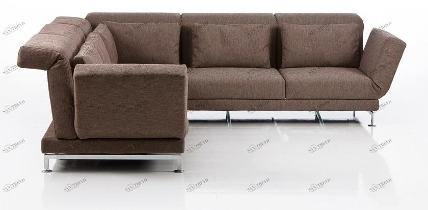 brühl Откидной угловой диван из ткани Moule sun-id-1369597