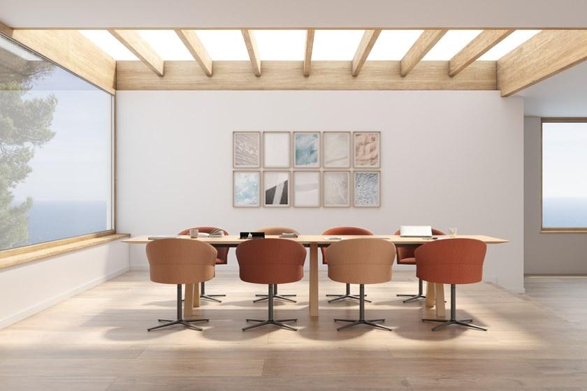 Viccarbe Мягкое кресло с 4-мя спицами Copa sun-id-1364370 - Вид №2