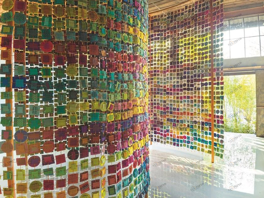 Paola Lenti Подвесной разделитель из ткани sun-id-1441463