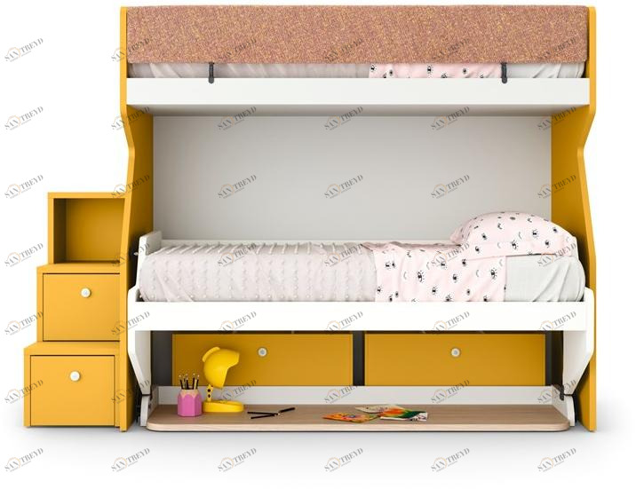 Nidi Раскладная двухъярусная кровать sun-id-1344578