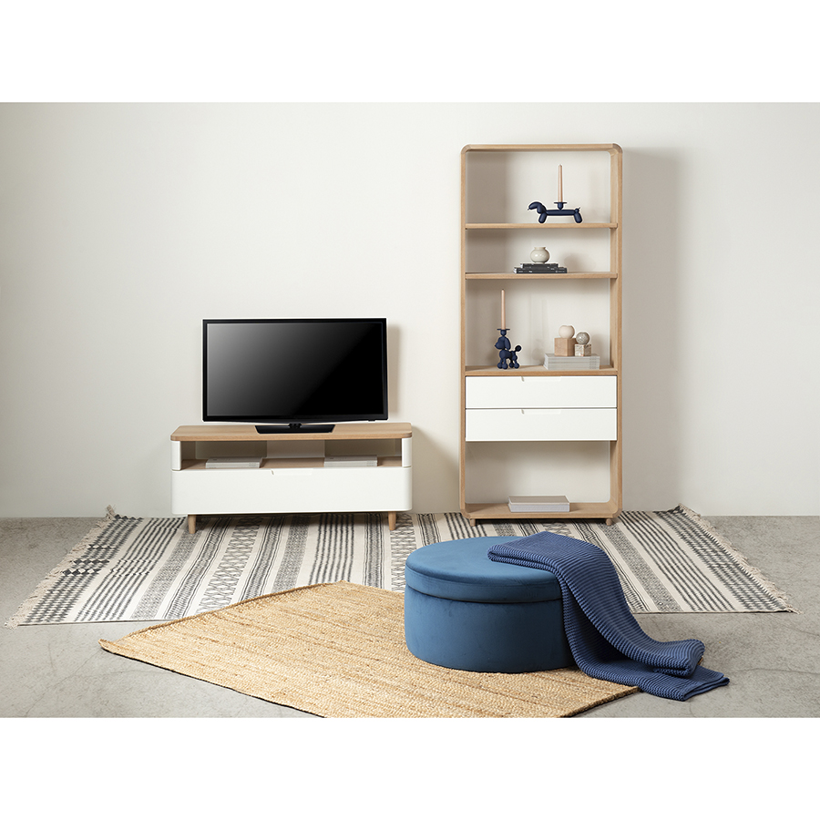 36382231 Шкаф книжный , amalfi, 182х30х194 см Unique Furniture  - Вид №9