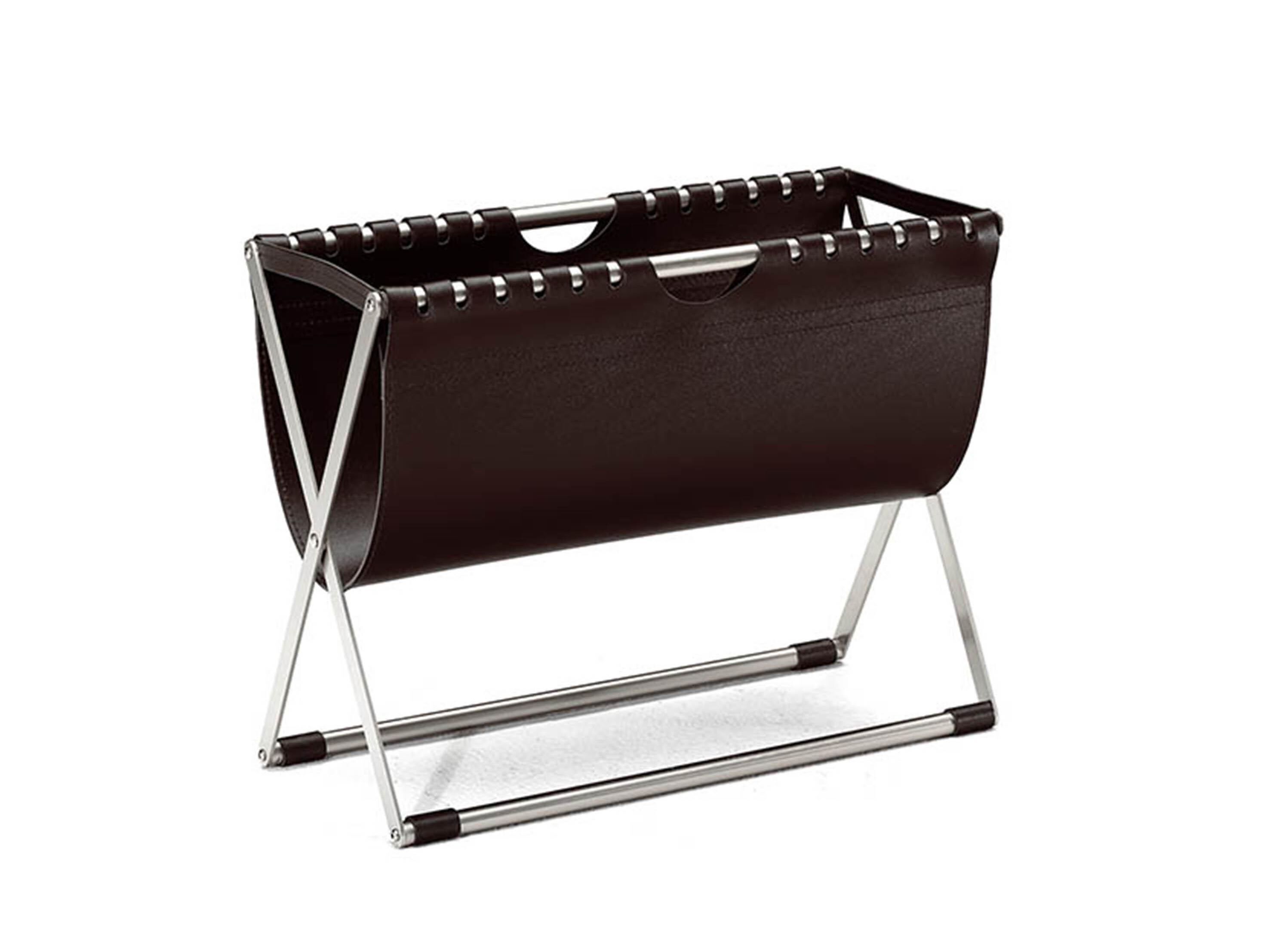 Держатель журнала из регенерированной кожи Natuzzi Italia SWING ARCH-00146224 - Вид №1