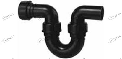 SANIT 622010140 Сифон ПЭ выхода по горизонтали 