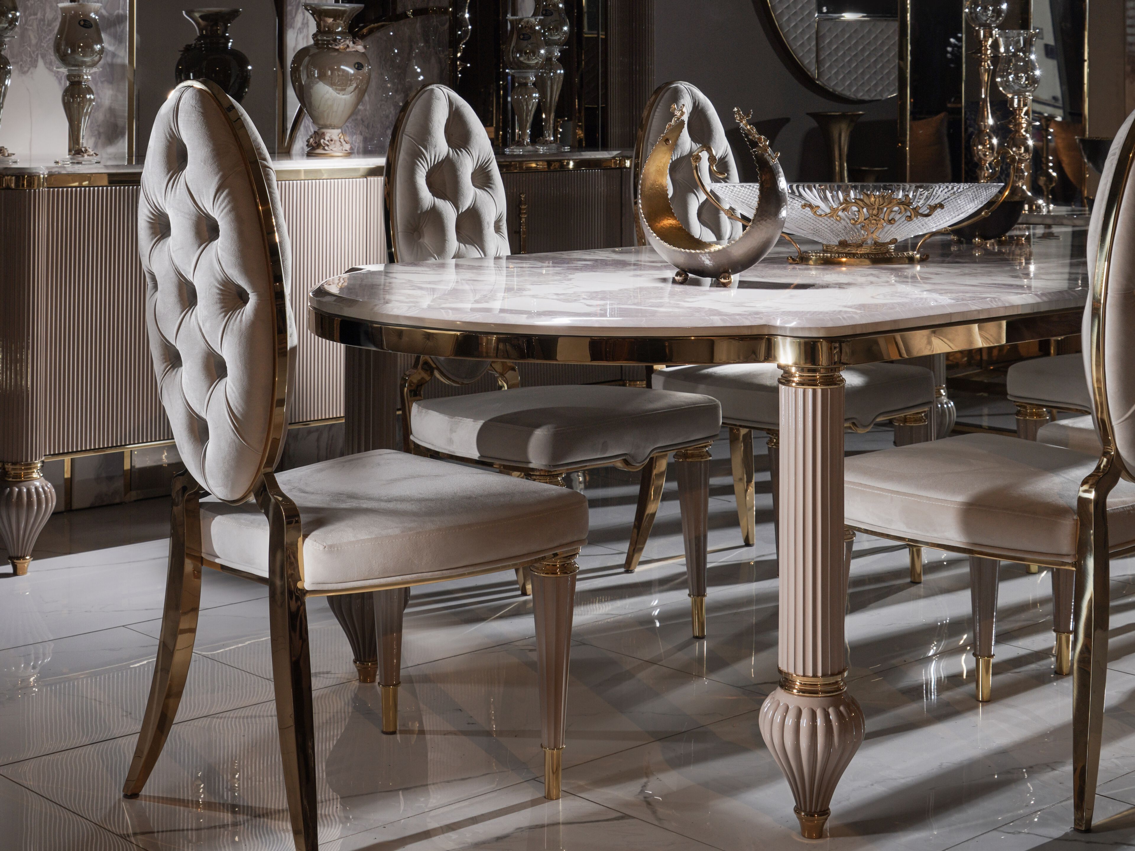 Обеденный стол Zebrano Elsiyum ARCH-00123444 - Вид №3