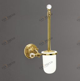 Держатель щетки подвесной, керамика ART&MAX BAROCCO CRYSTAL AM-1785-Cr-C 