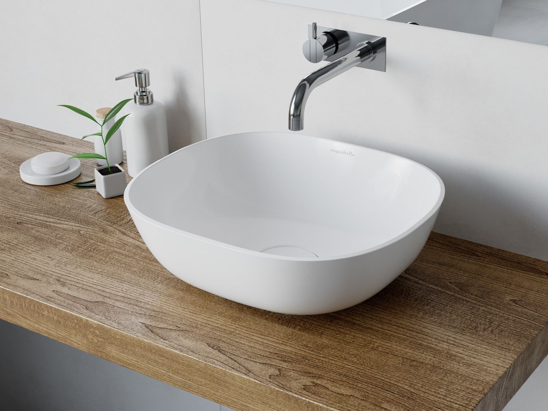 Прямоугольная столешница из Долотека© Acquabella Acquawhite ARCH-00104004 - Вид №1