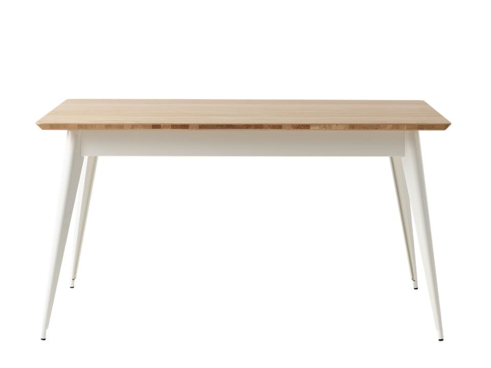 Прямоугольный обеденный стол из стали и дерева Tolix ARCH-00016469 - Вид №2