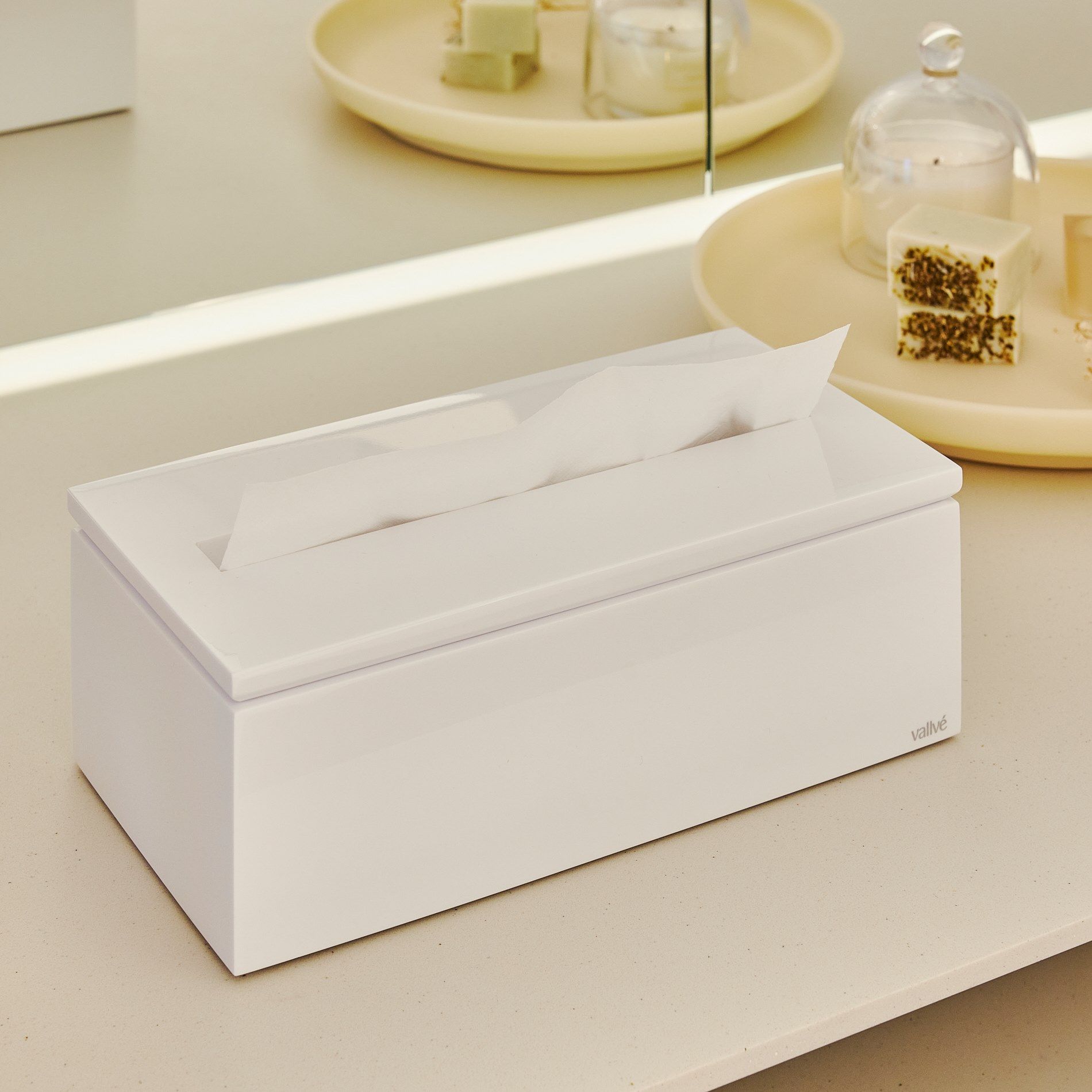 Держатель для салфеток из смолы Vallvé H ARCH-00136690 - Вид №1