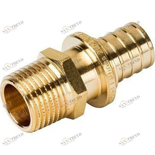 Переходник НР 20x1/2" аксиальный для труб из сшитого полиэтилена STOUT SFA0001002012