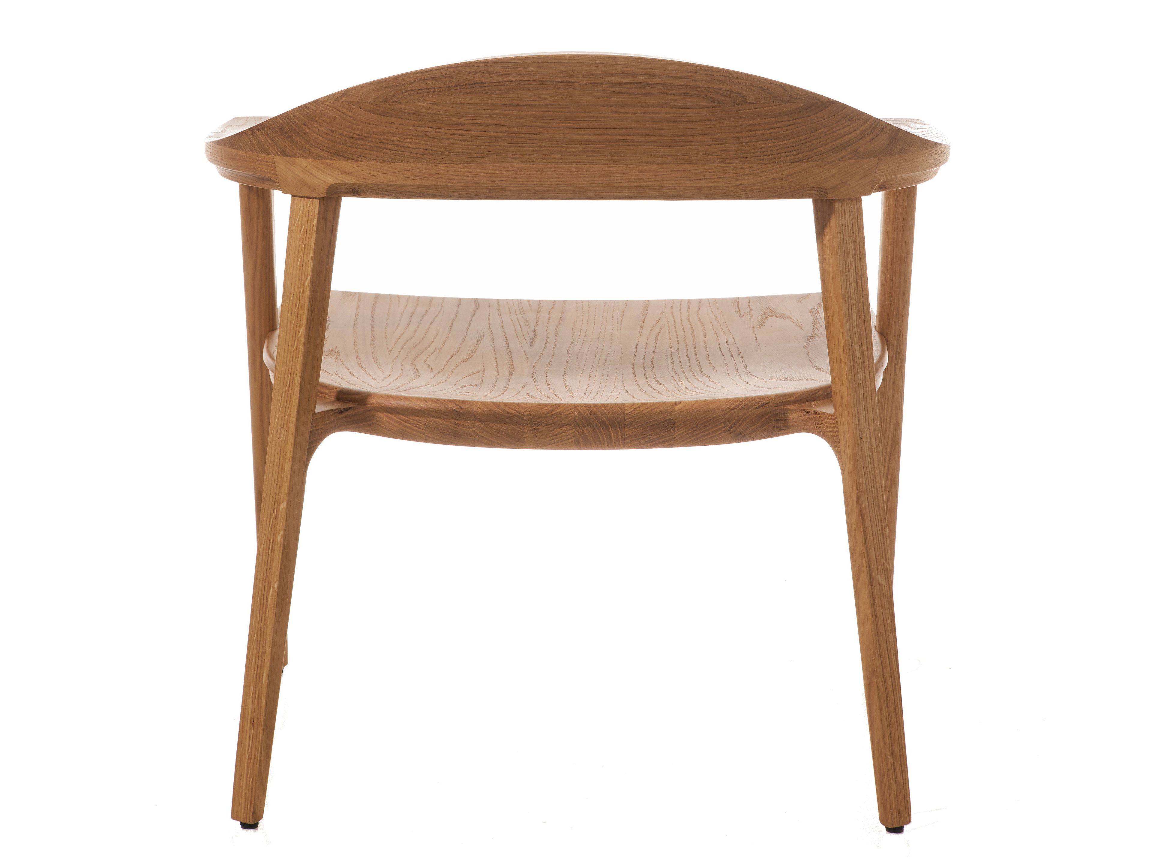 Стул из массива дерева с подлокотниками BassamFellows ARCH-00038281 - Вид №2