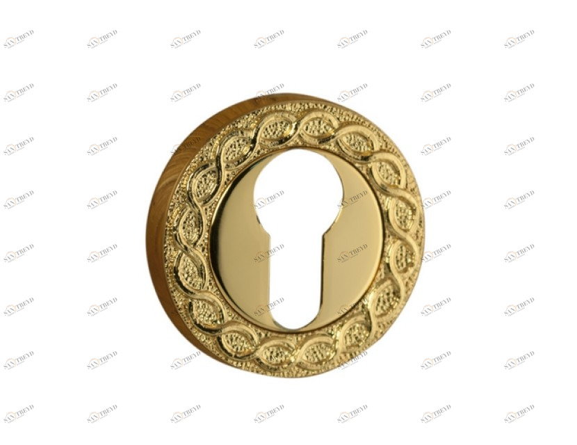 0EY070.000.30 Накладка с каплевидным вырезом европрофиля Античная латунь Mestre 