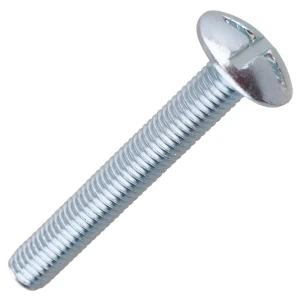 Болт мебельный DIN 607С оцинкованная сталь 10x70 мм