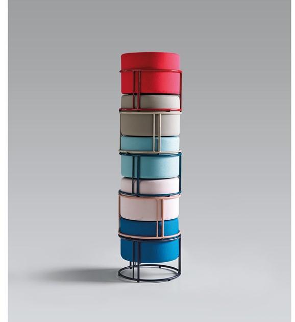 Mobboli Круглый пуф из ткани Up Up50puf, up60puf, up90puf - Вид №3