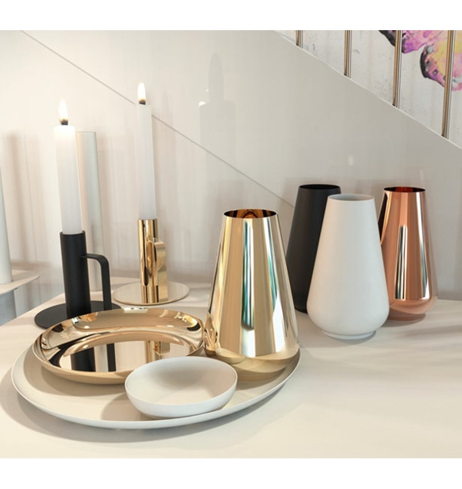 FROST Ваза » золото Нержавеющая сталь Золото N5090-GO  - Вид №1