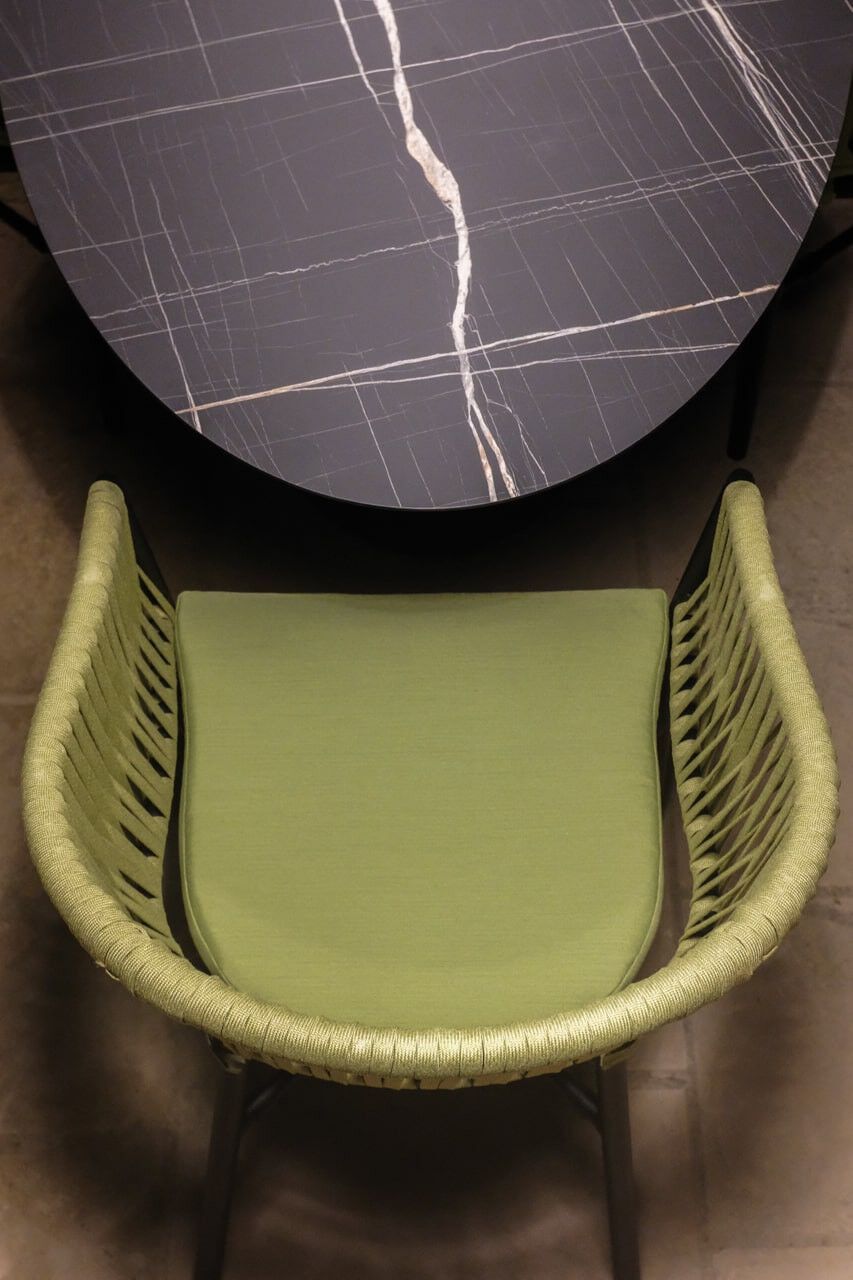 Алюминиевый садовый стул с подлокотниками DRIGANI Gaia-Belize ARCH-00023692 - Вид №17