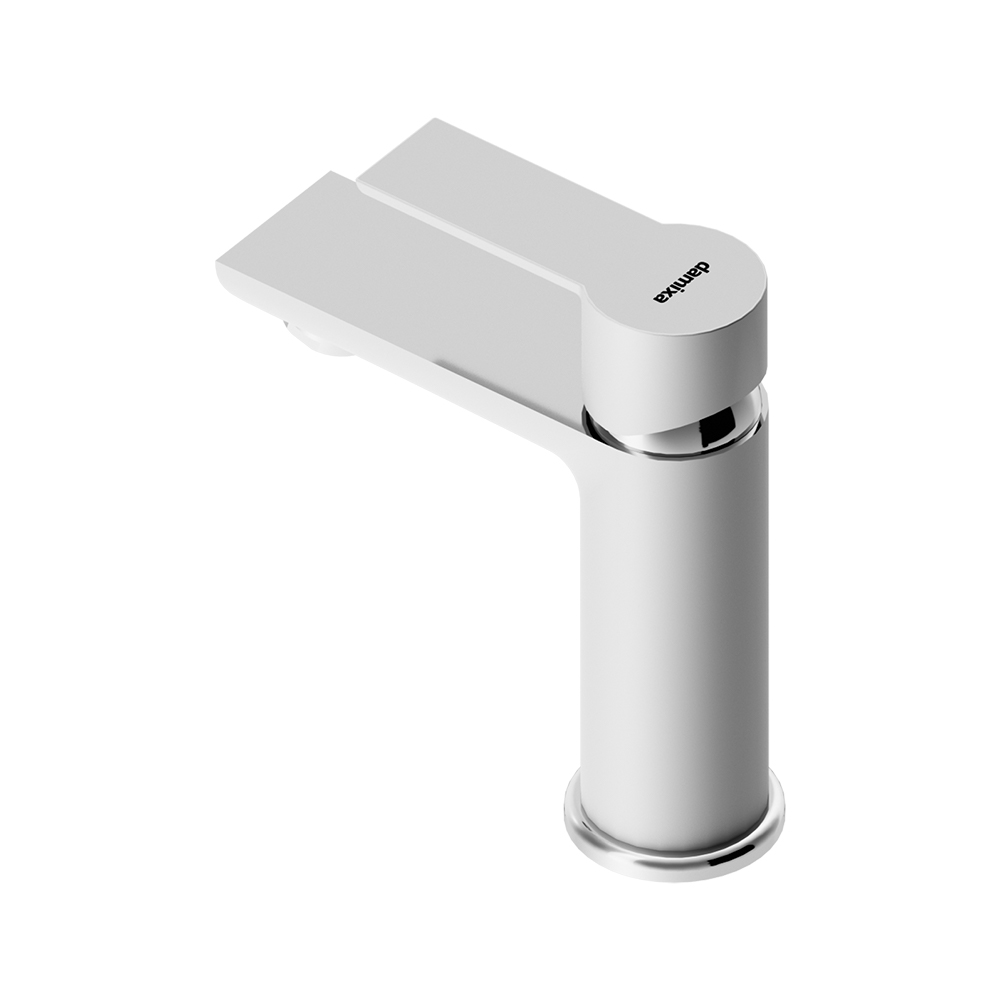 840210000 смеситель для умывальника без дк белый Damixa Origin Elegance  - Вид №4