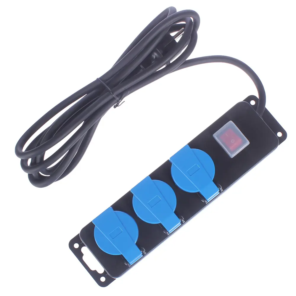 Удлинитель SKYBEAM с заземлением 3 розетки 3 метра для сада и стройки 81944527 STLM-0014283 - Вид №1