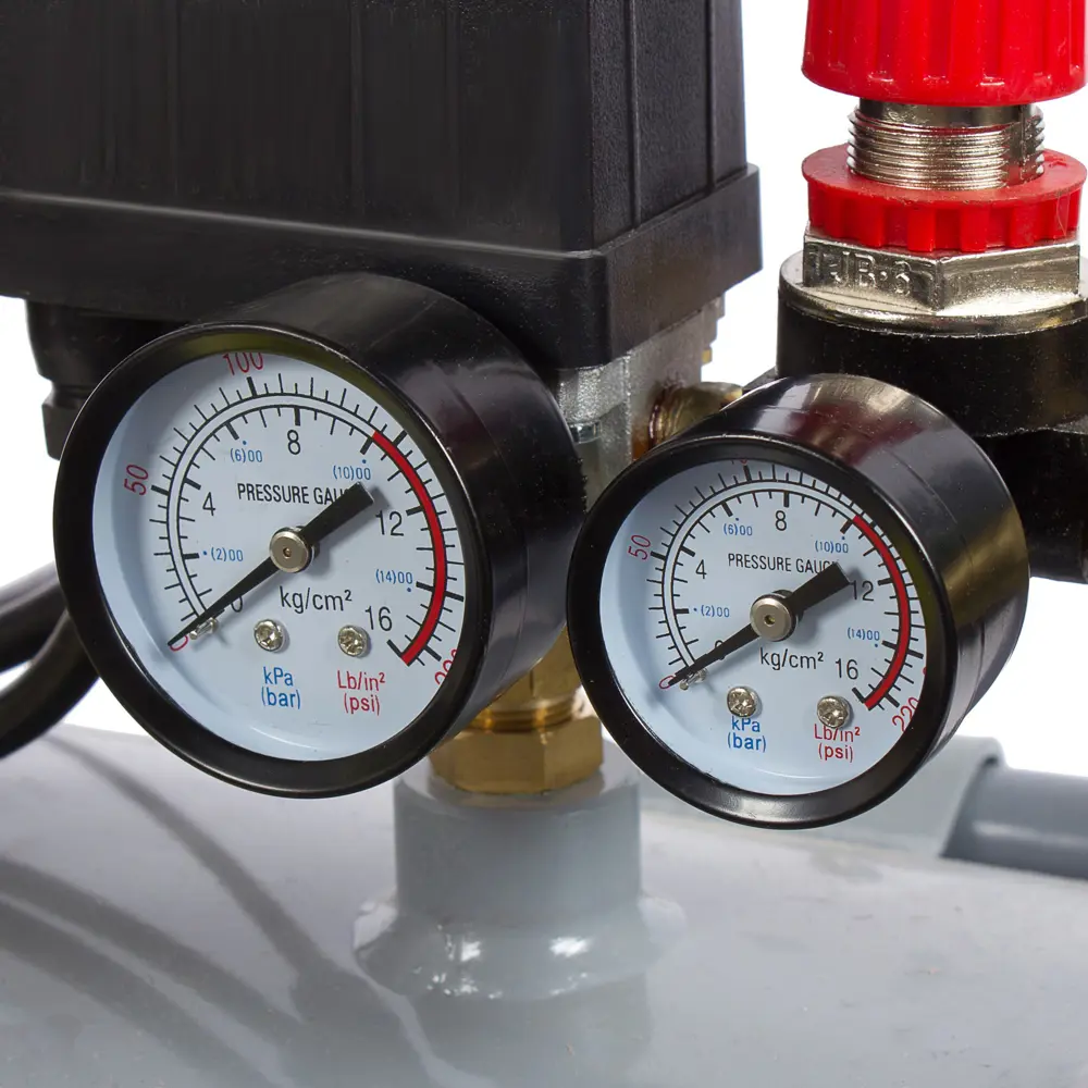 Компрессор безмасляный Интерскол 100 л 330 л/мин. 2 кВт STLM-2117917 - Вид №2